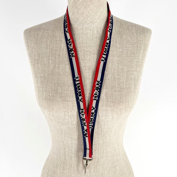 90s Tommy Gear lanyard Hilfiger 1990s vintage - Picture 1 of 4